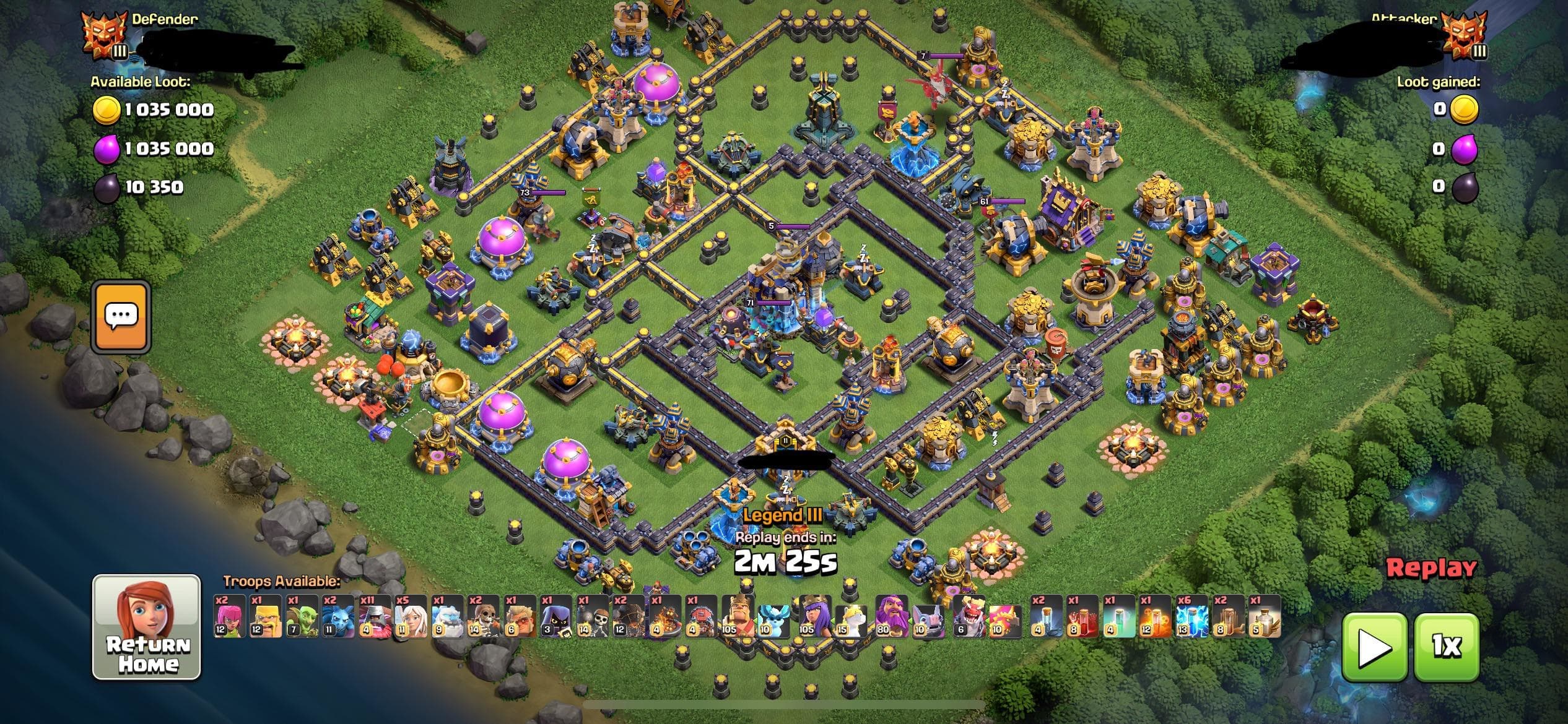 Anti Meteor Golem Legend