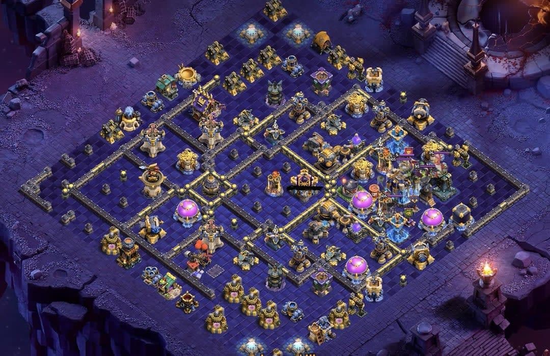 Segmented Diamond Maze