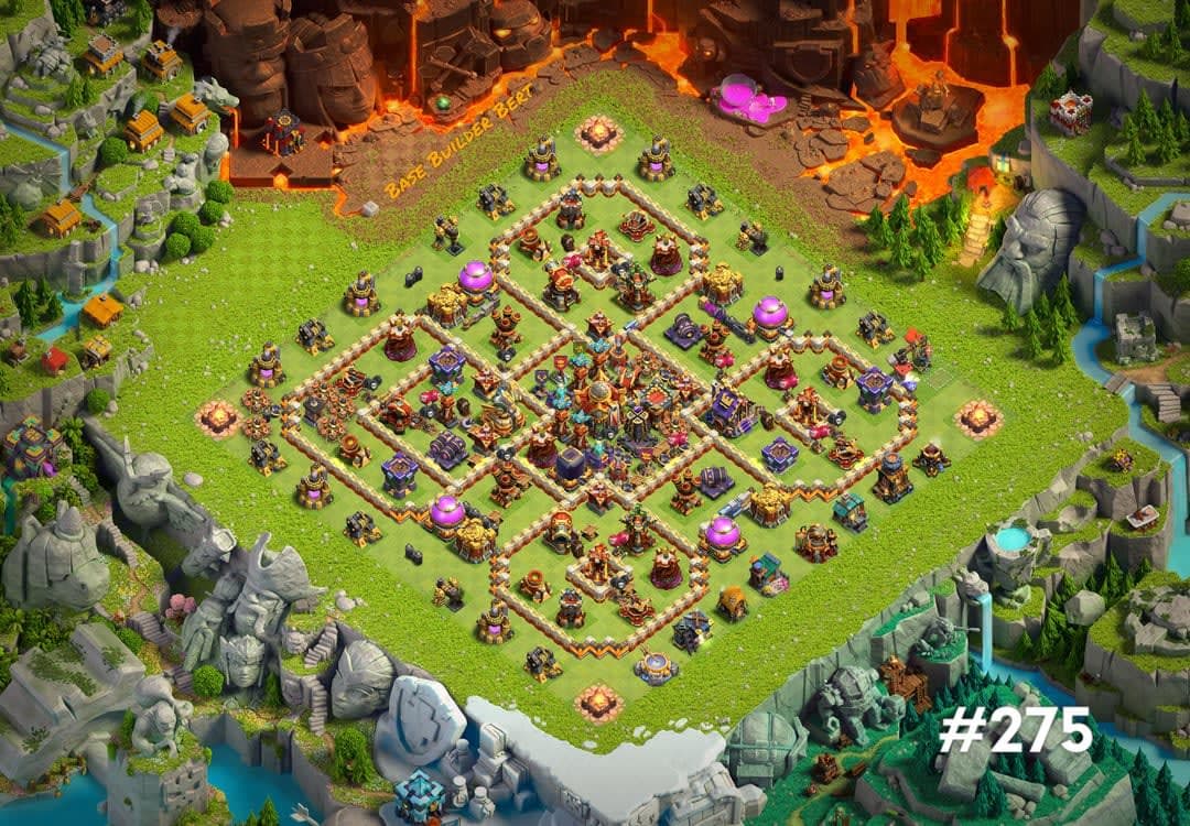 Concentric Diamond Fortress