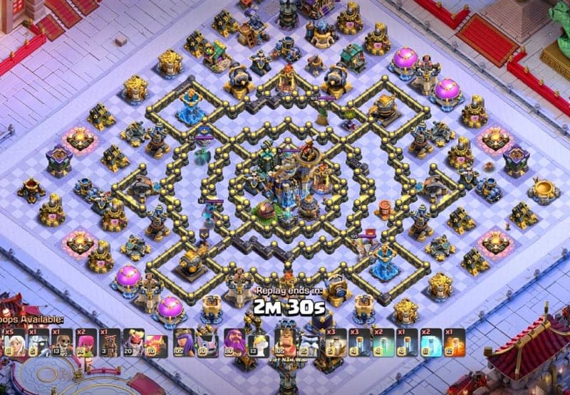 Concentric Diamond Fortress