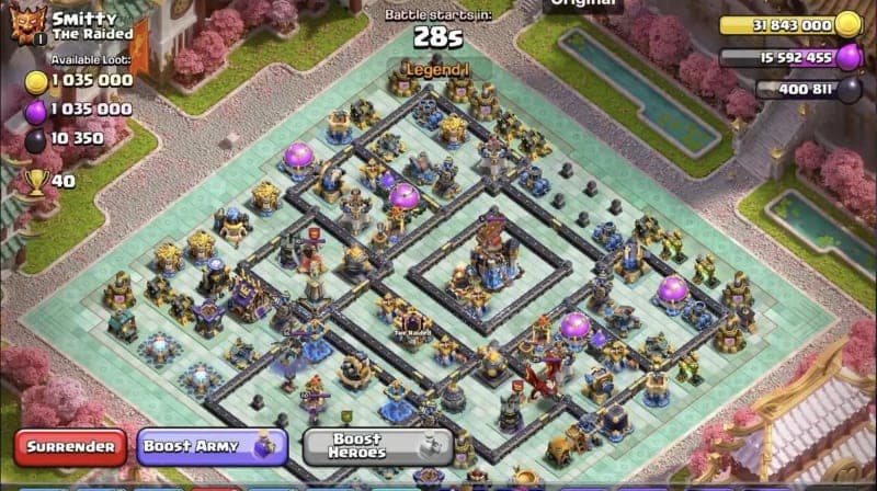 Wide Core Fortress