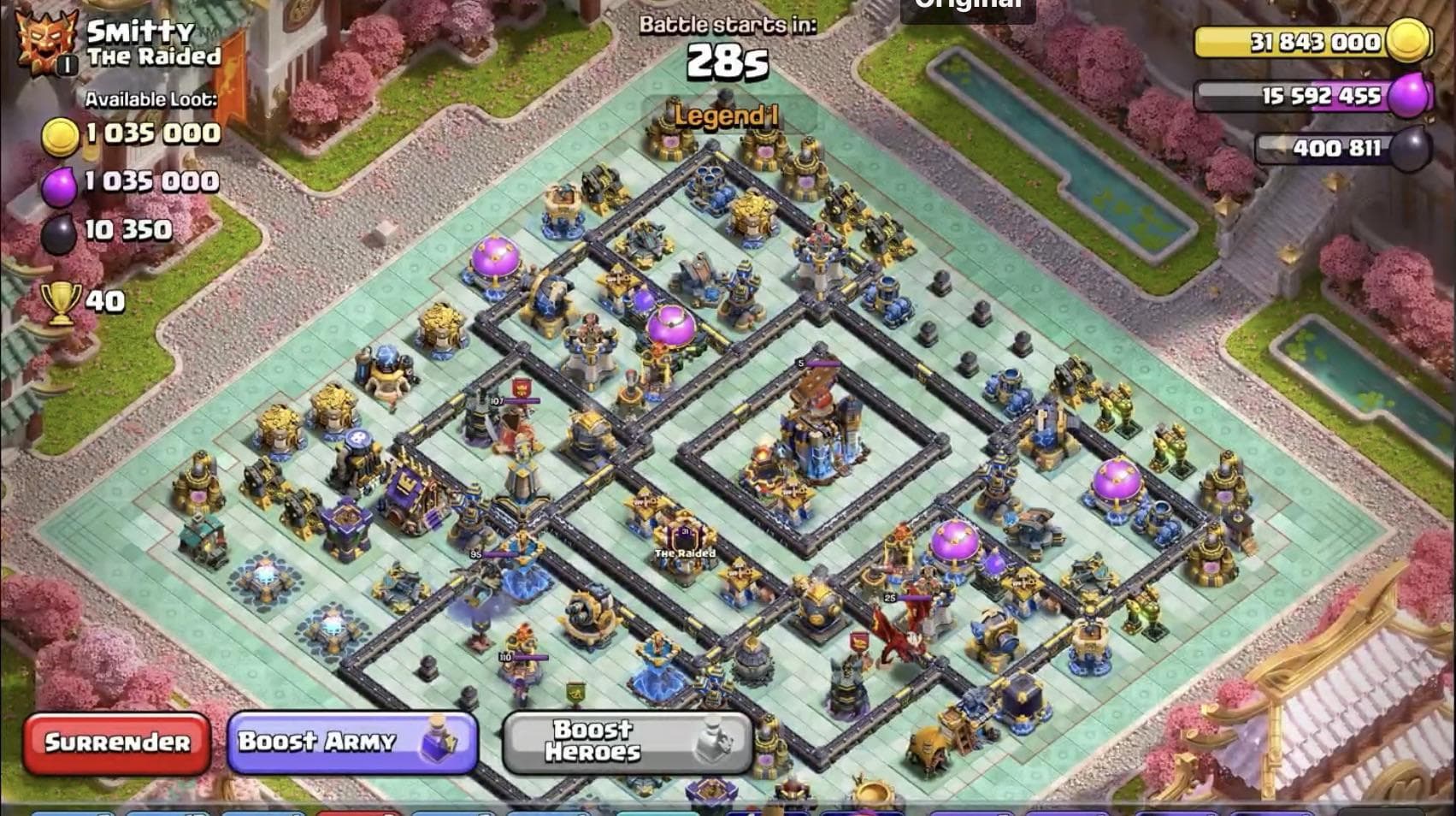 Wide Core Fortress